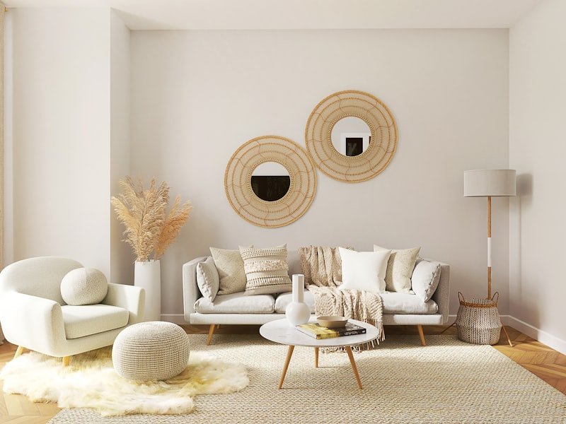 Fully designed and styled Toronto living room with cohesive finishes